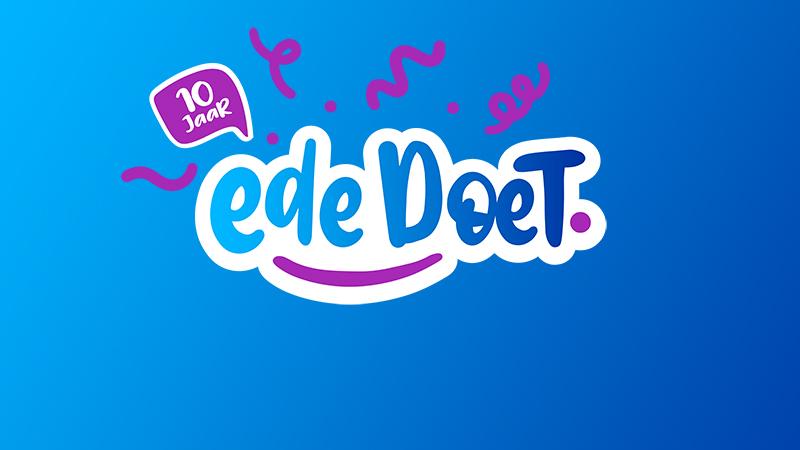 Illustratie bij nieuwbericht Ede Doet bestaat 10 jaar!