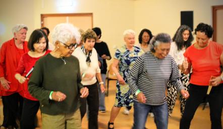 Demonstratie Line-dance